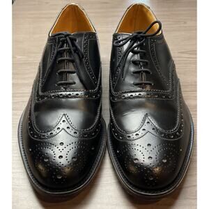 Loake Bros. Longleat Men’s Wingtip Shoes UK 9.5/US 10.5 Lace Up Made In England